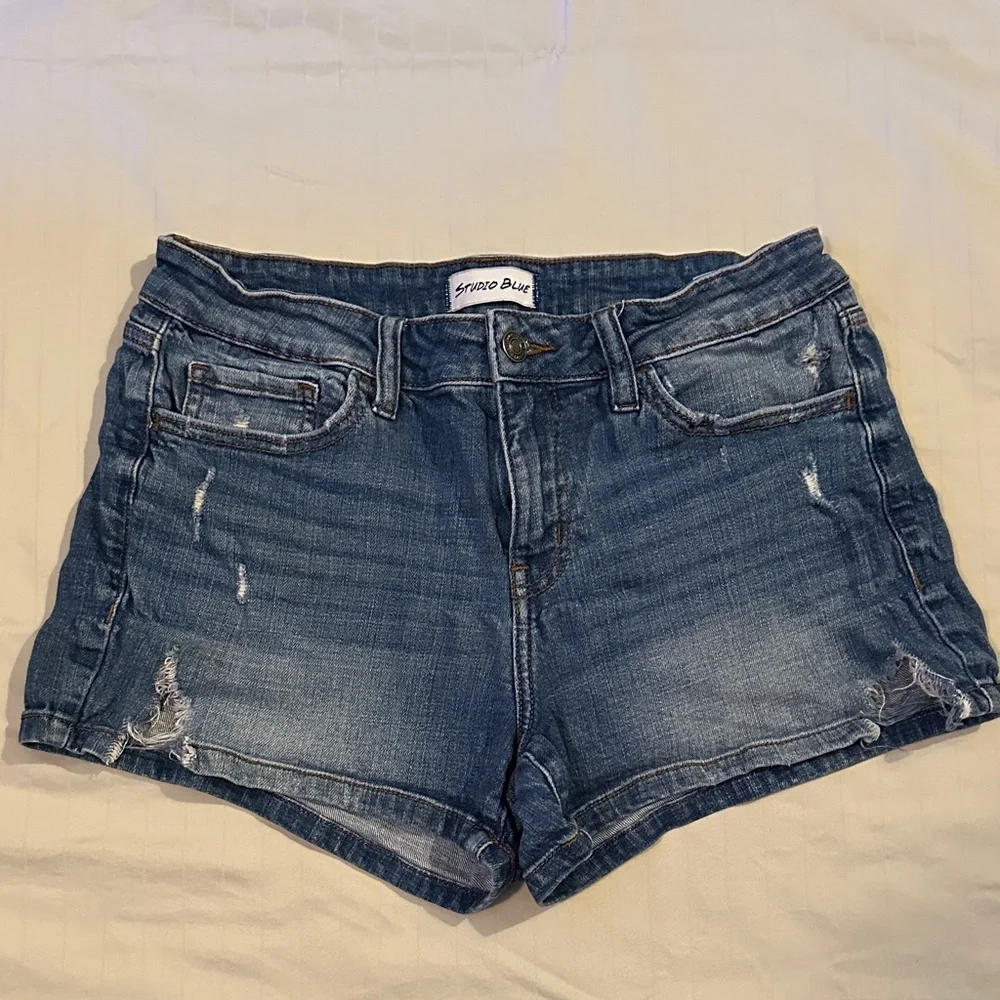 Studio Blue Jean Shorts - Picture 1 of 9